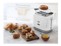 Kenwood kMix TCX751WH - Brödrost - 2 skiva - 2 Kortplatser - vit