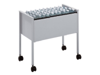 Durable 309710, Polyester, Stål, Grå, 80 ark, 4 hjul, 655 mm, 592 mm