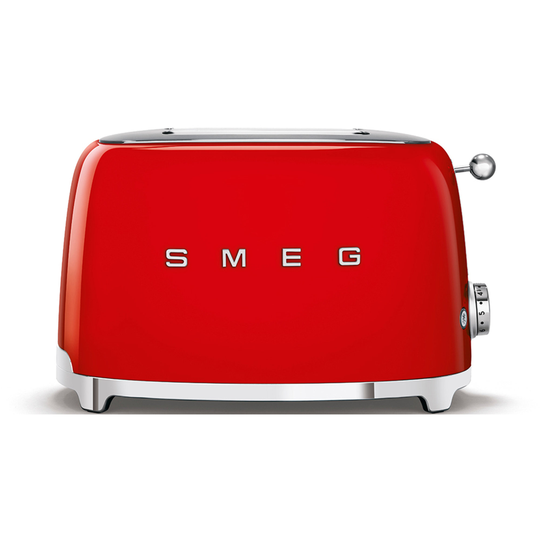 Smeg Brödrost 2 skivor Röd