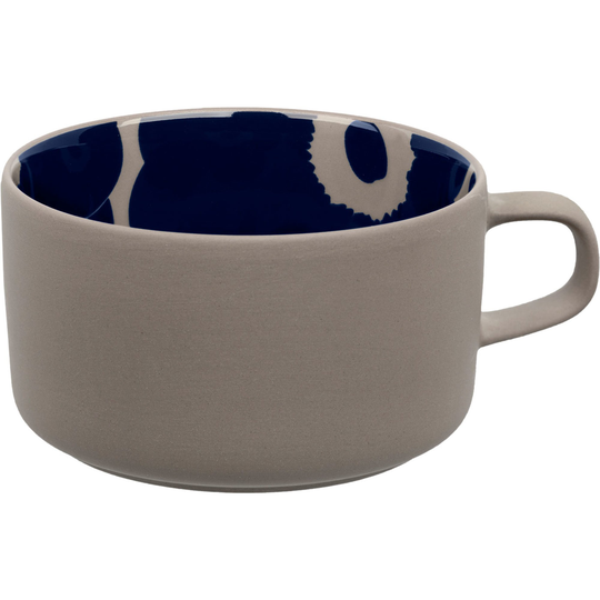 Marimekko Unikko tekopp, 2,5 dl, mörkblå
