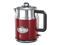 Russell Hobbs Retro 21670-70 - Vattenkokare - 1.7 liter - 2.4 kW - röd