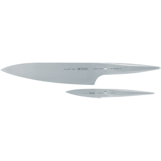 Chroma type 301 design by F.A. Porsche Knivset Kockkniv P18 och Skalkniv P9