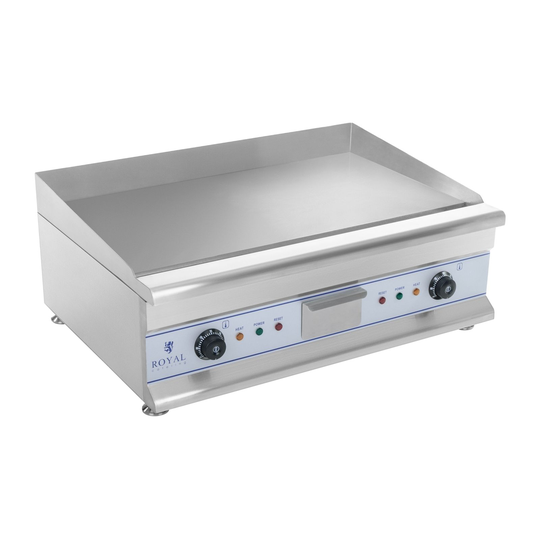 Elektriskt stekbord - Dubbelt - 60 cm - Slät - 2 x 3200 W