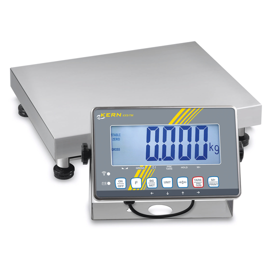 KERN SXS 10K-3LM Plattformsvåg SXS - monitor rostfritt stål - IP68