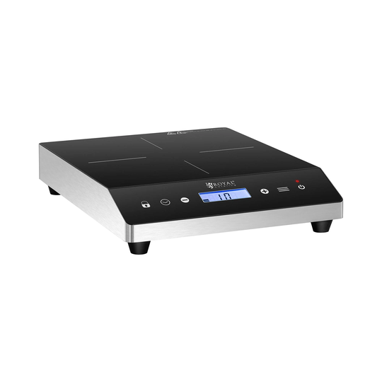 Induktionsplatta - 24 cm - 60 till 240 °C - timer - LCD