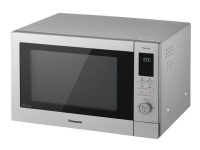 Panasonic Genius NN-CD87KSGTG - Mikrovågsugn med värmeelement och grill - 34 liter - 1000 W - silver