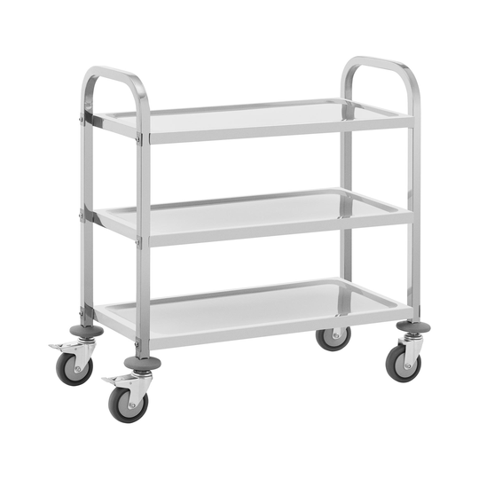 Serveringsvagn - 3 hyllor - 73 x 38 x 3 cm - 81 kg - Royal Catering