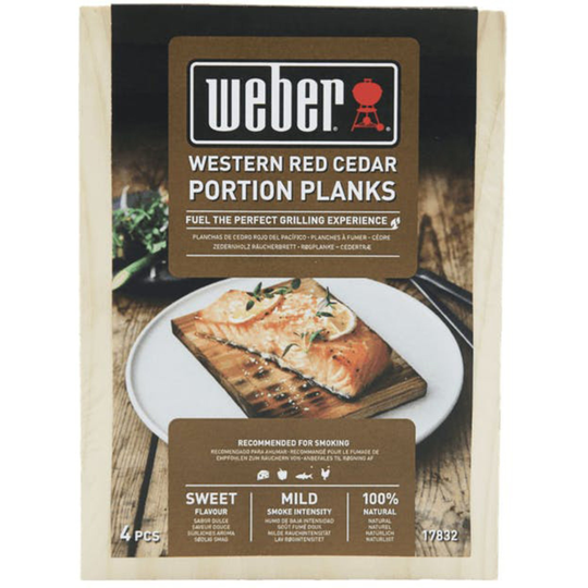 Weber Rökplanka Cederträ 4-pack
