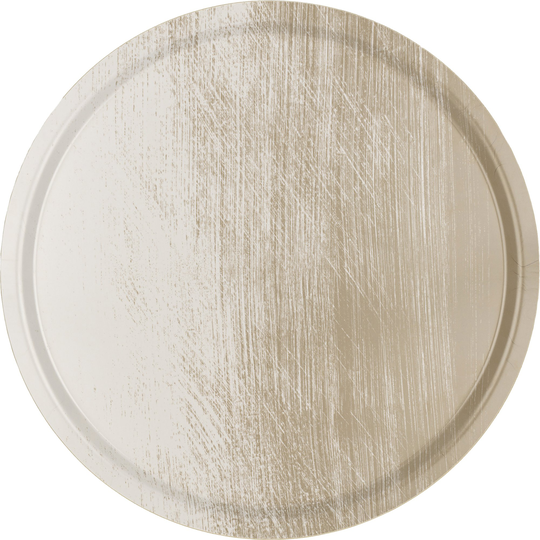 Marimekko Kuiskaus bricka, 46 cm, white/clay