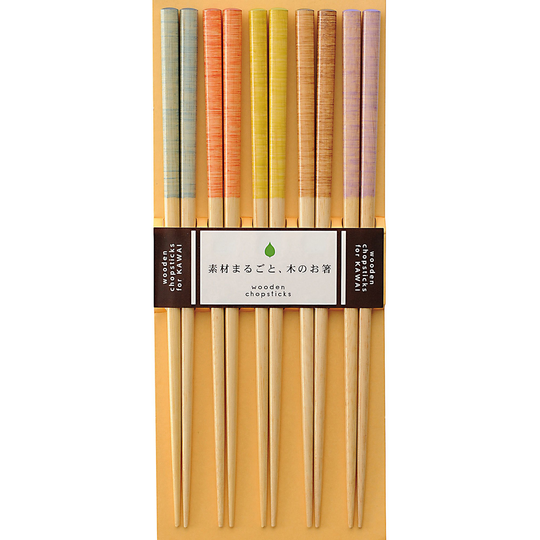 Kawai Ätpinnar Brush Wood 5 Par
