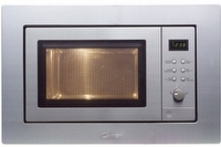 Candy MIC 201 E X - Mikrovågsugn med grill - inbyggd - 20 liter - 800 W - rostfritt stål