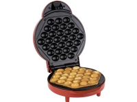 Korona Bubble våffeljärn Non-stick beläggning Röd
