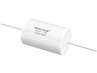 Monacor MKTA-680, Film, Cylindrisk, Vit, 68000 nF, 250 V, 67 mm
