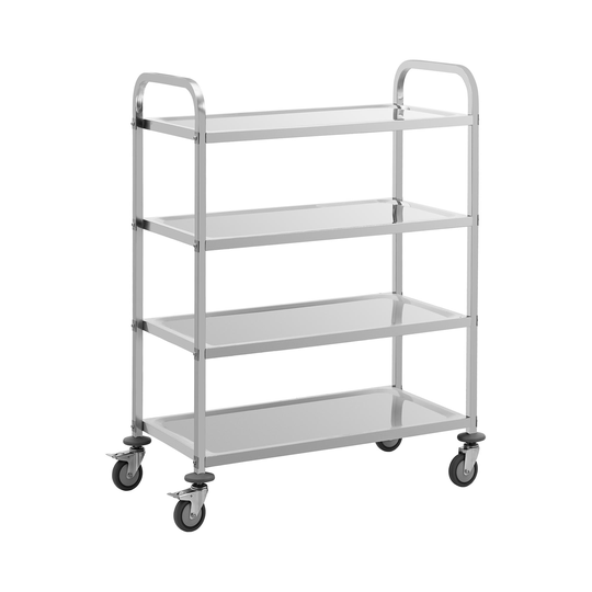 Serveringsvagn - 4 hyllor - 73 x 38 x 3 cm - 144 kg - Royal Catering