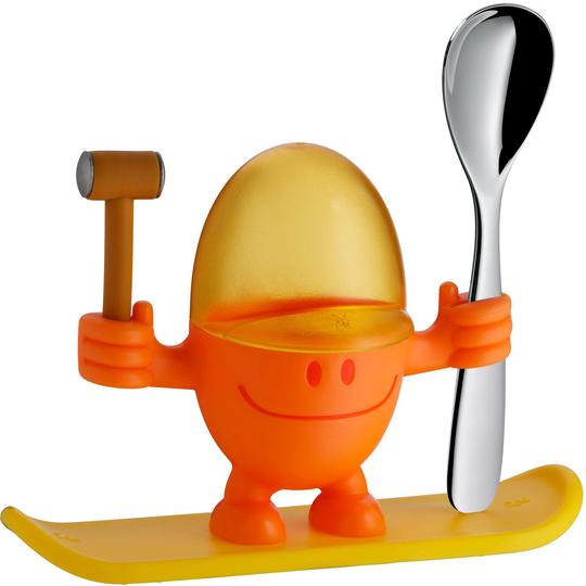 WMF McEgg Äggkopp med sked Orange