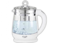 Glass kettle with temp.reg. 1.5L ADLER AD-1299