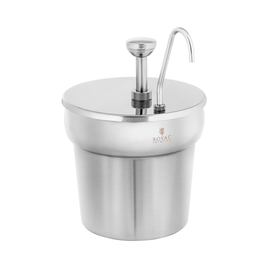 Saucespenser - Rostfritt stål - 6,6 l - Royal Catering