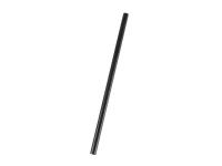 Sugerør papir sort Ø8x205mm 250stk/pak - (250 stk.)