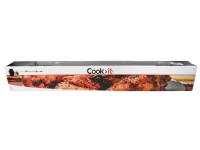 Cook> it® rotisserie för 3 och 4 brännare gasgrill med 10×10 mm spett rostfritt stål