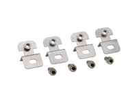 FIBOX Väggfäste (4) rostfritt stål 10mm-Givar 10 mm mellan väggen och skåpet