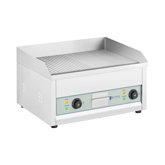 Elektriskt stekbord - 600 x 400 mm - Royal Catering - 2 x 2,500 W