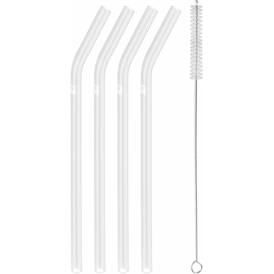 Zwilling Sorrento glassugrör, 23 cm, böjd